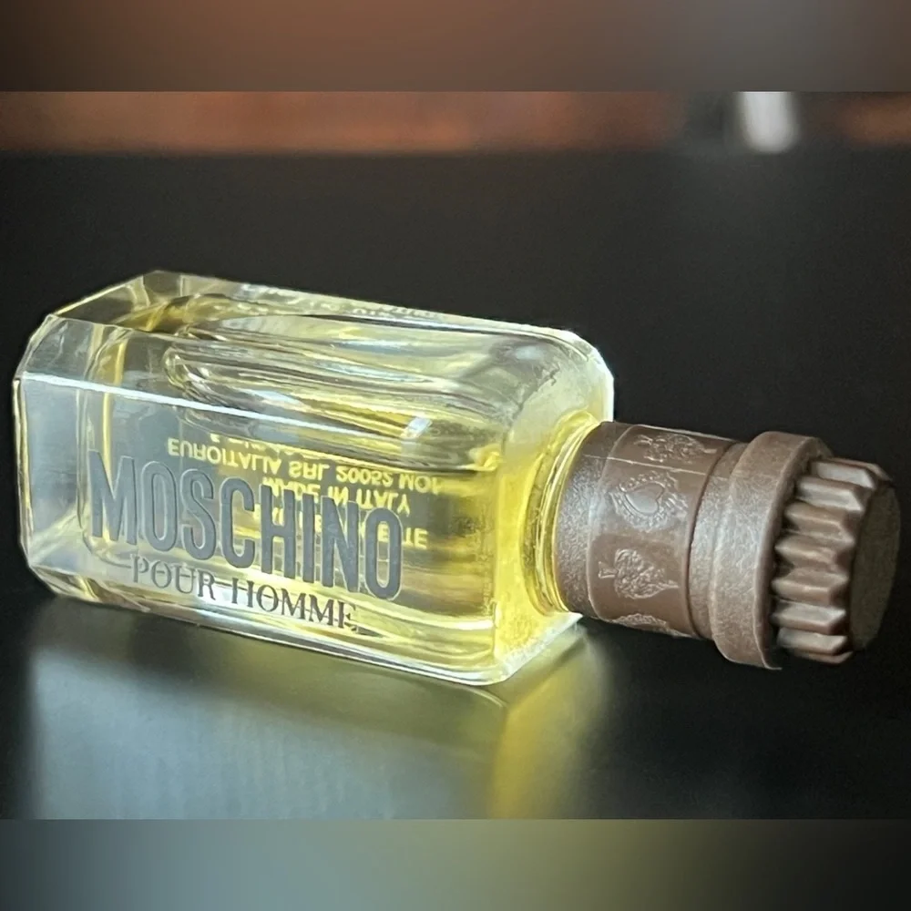NEW MOSCHINO POUR HOMME by MOSCHINO MINI EDT for Men 5 ml/.16 oz ~ VINTAGE